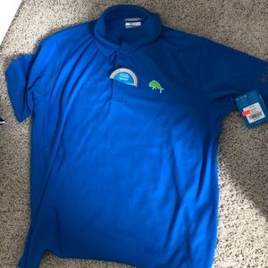 Columbia PFG Men’s Blue Polo NWT